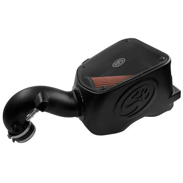 Cold Air Intake For 19-22 Dodge Ram 1500 2500 3500 5.7L Hemi Cotton Cleanable Red S and B view 3