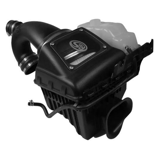 S&B Filters Cold Air Intake For 15-17 Ford Expedition 3.5L Ecoboost Dry Dry Extendable White 75-5130D