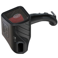 Cold Air Intake For 20-22 Silverado/Sierra 2500/3500 6.6L with Cotton Cleanable Filter S and B view 5