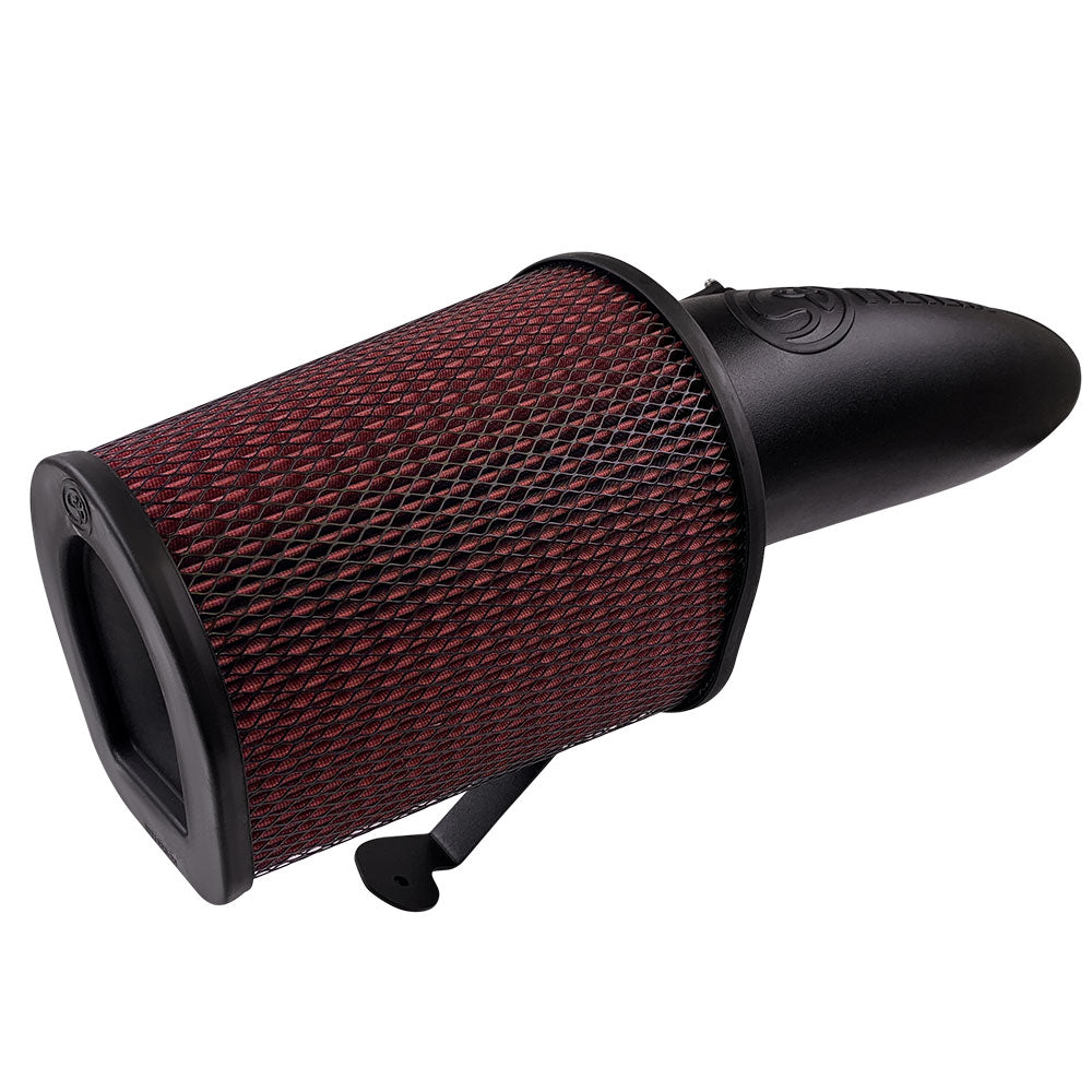 Open Air Intake Cotton Cleanable Filter For 2020-21 Ford F250 / F350 V8-6.7L Powerstroke S and B view 1