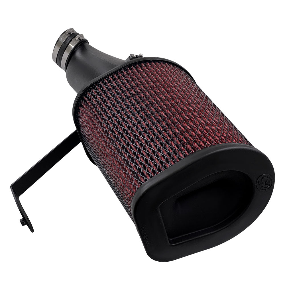 Open Air Intake Cotton Cleanable Filter For 2020-21 Ford F250 / F350 V8-6.7L Powerstroke S and B view 3