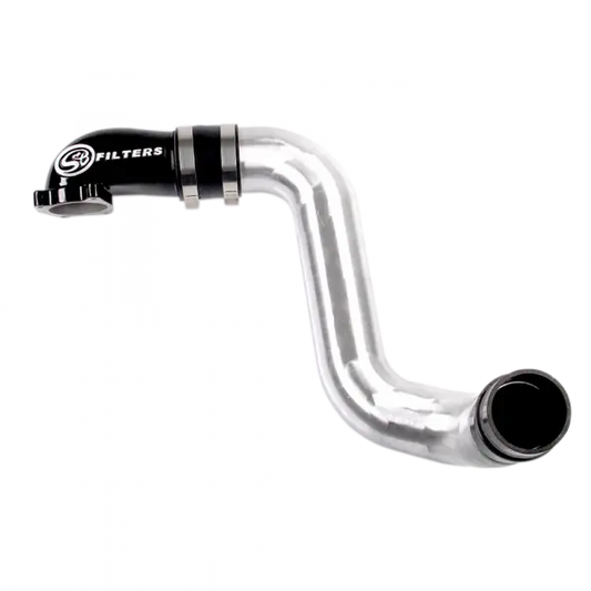 Intake Elbow 90 Degree With Cold Side Intercooler Piping and Boots For 03-04 Ford Powerstroke 6.0L S and B view 1