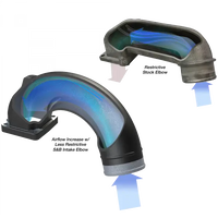 Intake Elbow 180 Degree For 03-07 Dodge Ram 2500 3500 5.9L Diesel S and B view 5