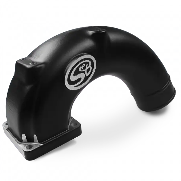 Intake Elbow 180 Degree For 98-02 Dodge Ram 2500 3500 5.9L Diesel S and B view 1