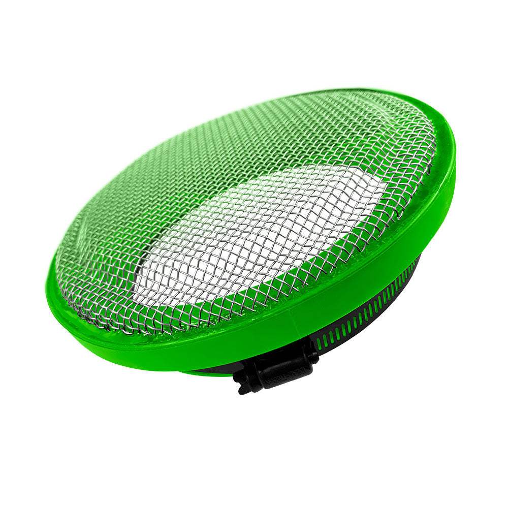 Turbo Screen Guard With Velocity Stack - 5.50 Inch (Green) S and B view 4