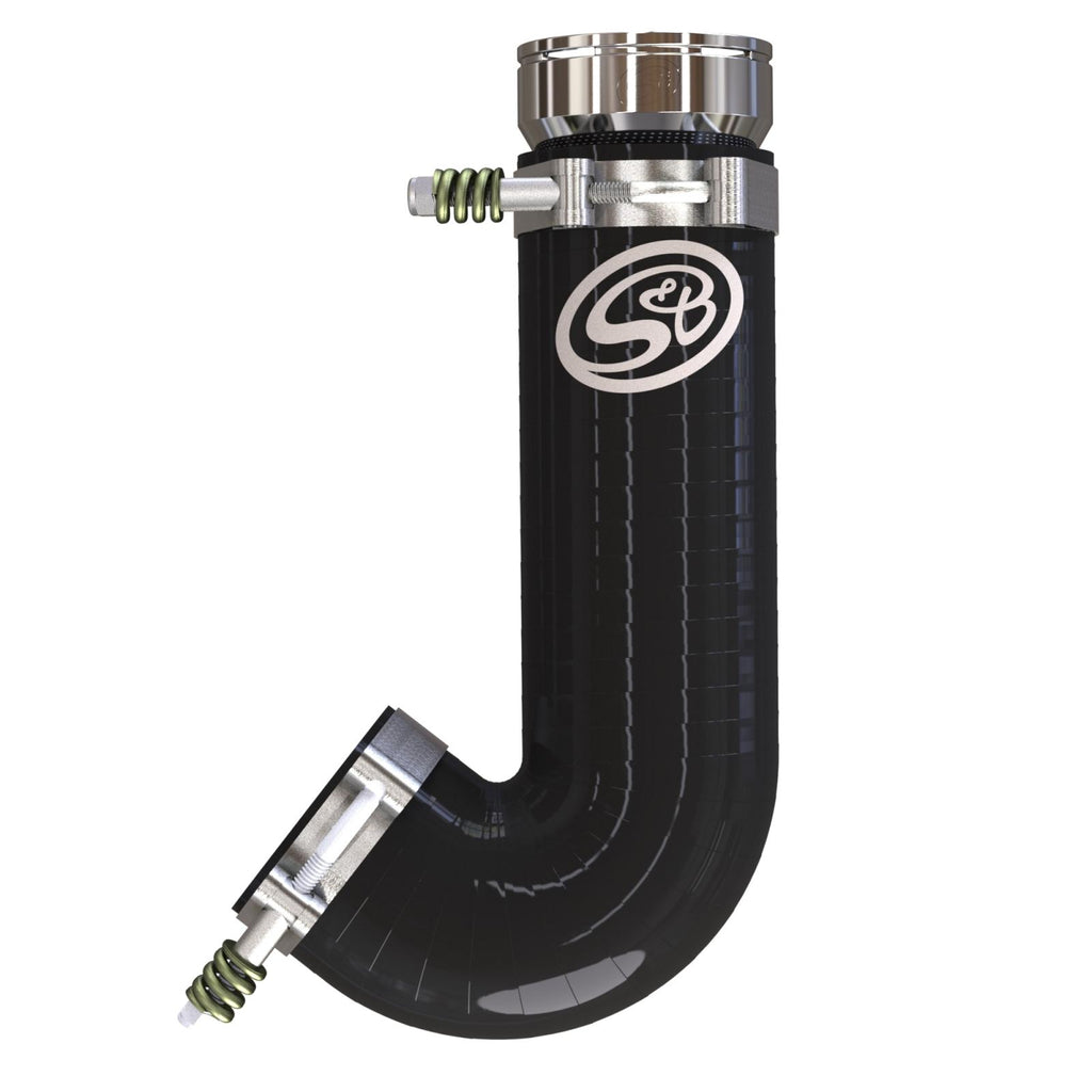 S&B Hot Side Intercooler Pipe for 20-22 Silverado/Sierra 1500 Duramax 3.0L view 1