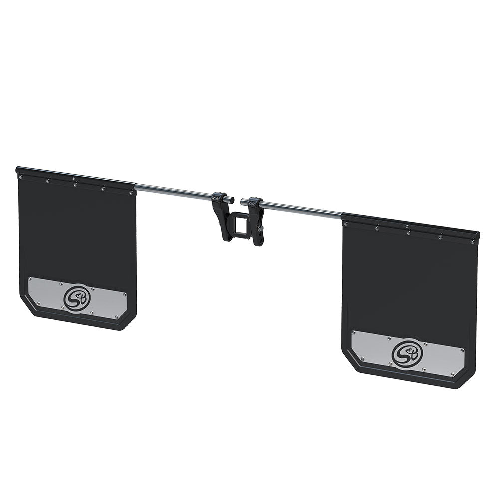 Mud Flap Kit - 2.5 Inch Hitch Reciever S and B view 1