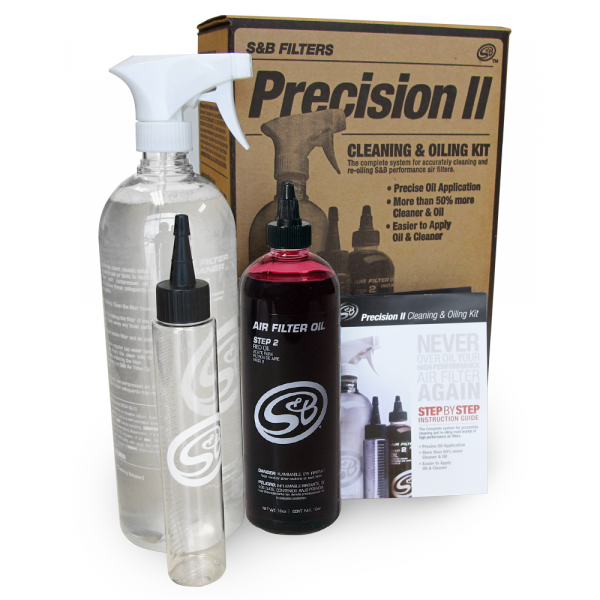 Cleaning Kit For Precision II Cleaning and Oil Kit Red Oil Oiled S&B view 1
