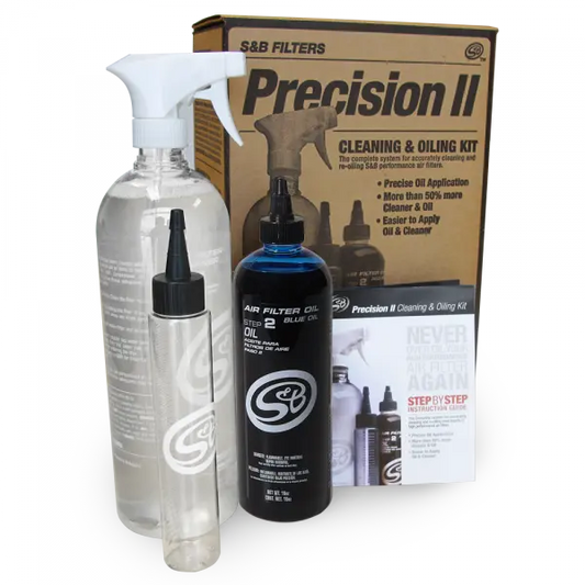 Cleaning Kit For Precision II Cleaning and Oil Kit Blue Oil Oiled S and B view 1