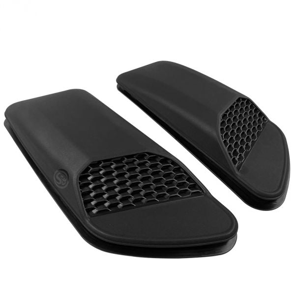 Jeep Air Hood Scoops for 18-22 Wrangler JL Rubicon 2.0L, 3.6L, 20-22 Jeep Gladiator 3.6L Scoops Only Kit S and B view 2
