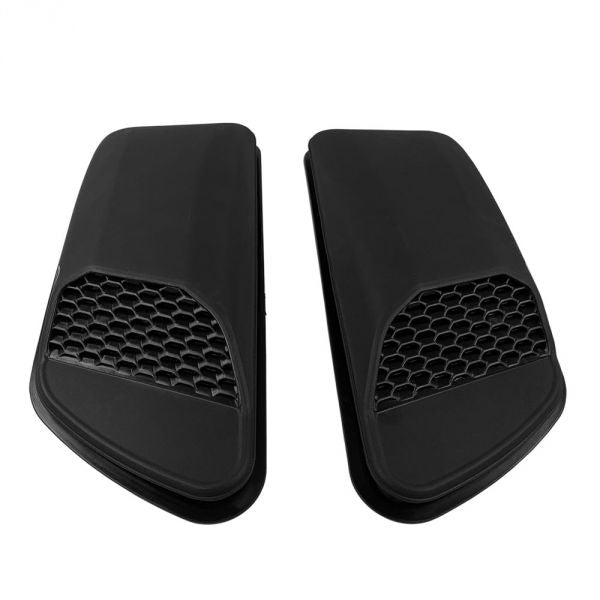 Jeep Air Hood Scoops for 18-22 Wrangler JL Rubicon 2.0L, 3.6L, 20-22 Jeep Gladiator 3.6L Scoops Only Kit S and B view 3
