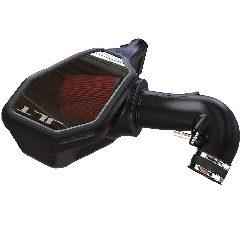 JLT Cold Air Intake with Snap-In Lid For 2015-2022 Ford Mustang GT350 5.2L Cotton Cleanable Red view 2