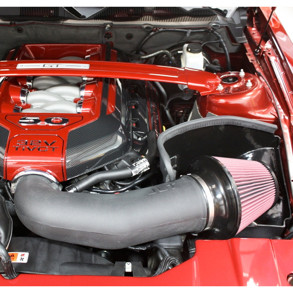 JLT Series 2 Cold Air Intake Kit Dry Filter 2011-14 Mustang GT 2012-2013 Boss 302 Tuning Required view 1