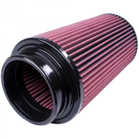 Air Filter for Competitor Intakes AFE XX-40035 Oiled Cotton Cleanable Red S and B view 1