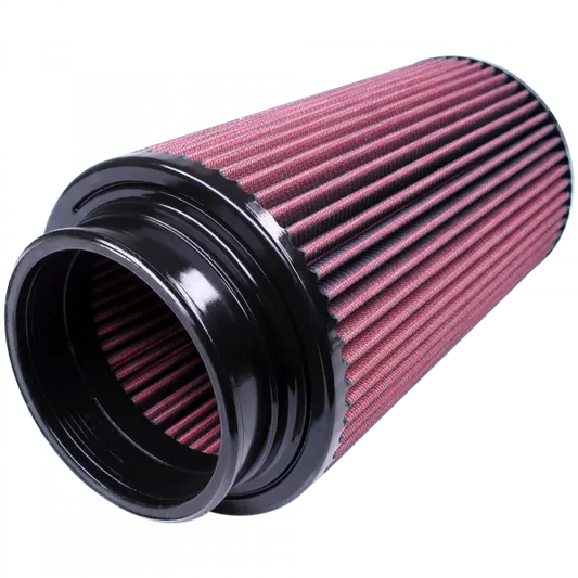 Air Filter for Competitor Intakes AFE XX-40035 Oiled Cotton Cleanable Red S and B view 1