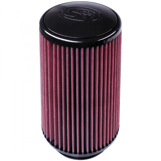 S&B Filters Air Filter for Competitor Intakes AFE XX-40035 Oiled Cotton Cleanable Red CR-40035