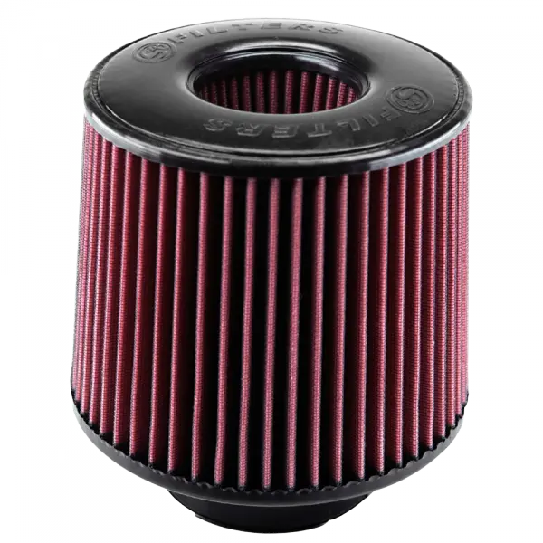 Air Filter for Competitor Intakes AFE XX-90008 Oiled Cotton Cleanable Red S and B view 2