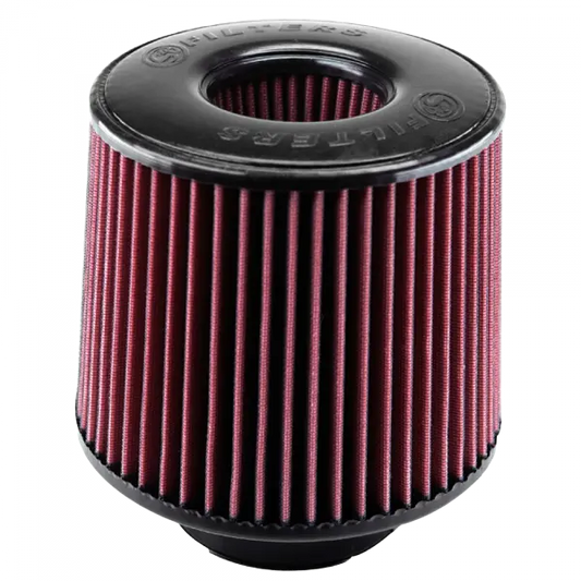 S&B Filters Air Filter for Competitor Intakes AFE XX-90008 Oiled Cotton Cleanable Red CR-90008