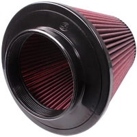 Air Filter for Competitor Intakes AFE XX-90015 Oiled Cotton Cleanable Red S and B view 1