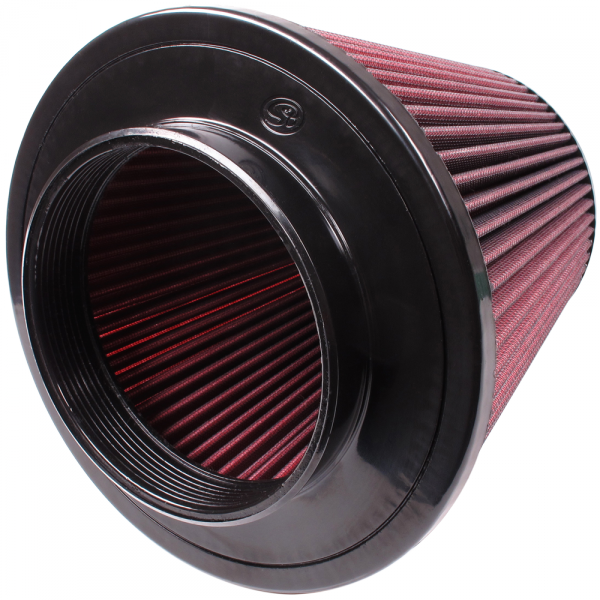 Air Filter for Competitor Intakes AFE XX-90015 Oiled Cotton Cleanable Red S and B view 1