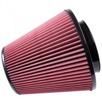 Air Filter for Competitor Intakes AFE XX-90015 Oiled Cotton Cleanable Red S and B view 2