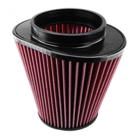 Air Filter for Competitor Intakes AFE XX-90020 Oiled Cotton Cleanable Red S and B view 1