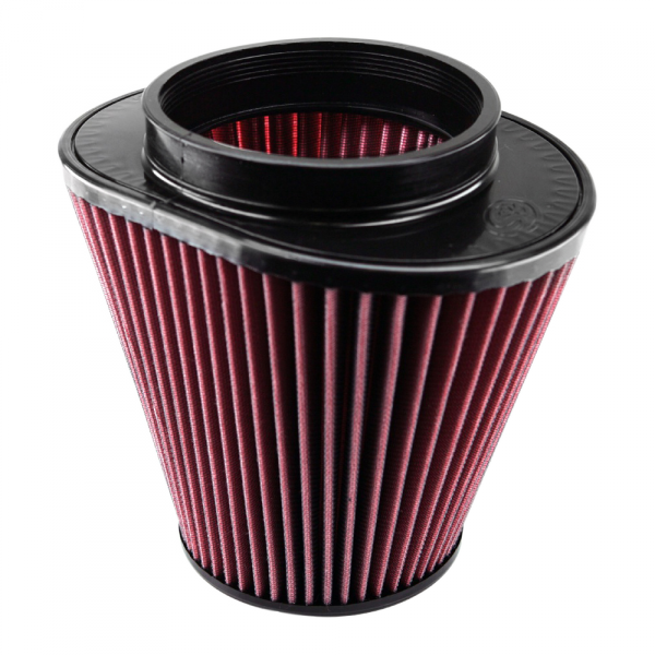 Air Filter for Competitor Intakes AFE XX-90020 Oiled Cotton Cleanable Red S and B view 1