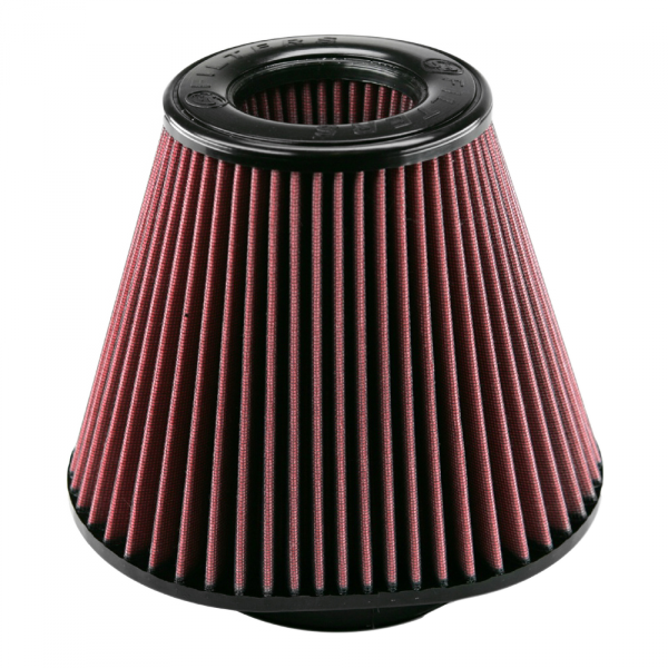 Air Filter for Competitor Intakes AFE XX-90020 Oiled Cotton Cleanable Red S and B view 2