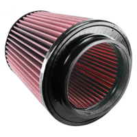 Air Filter for Competitor Intakes AFE XX-90021 Oiled Cotton Cleanable Red S and B view 1