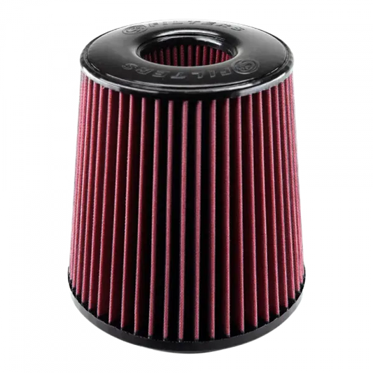 S&B Filters Air Filter for Competitor Intakes AFE XX-90021 Oiled Cotton Cleanable Red CR-90021