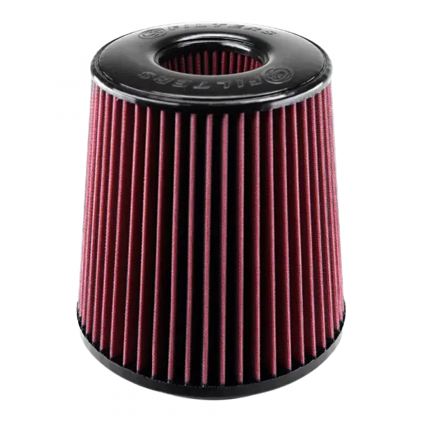 Air Filter for Competitor Intakes AFE XX-90021 Oiled Cotton Cleanable Red S and B view 2