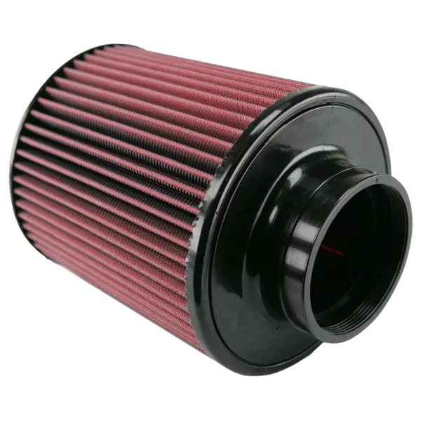 Air Filter for Competitor Intakes AFE XX-90026 Oiled Cotton Cleanable Red S and B view 1