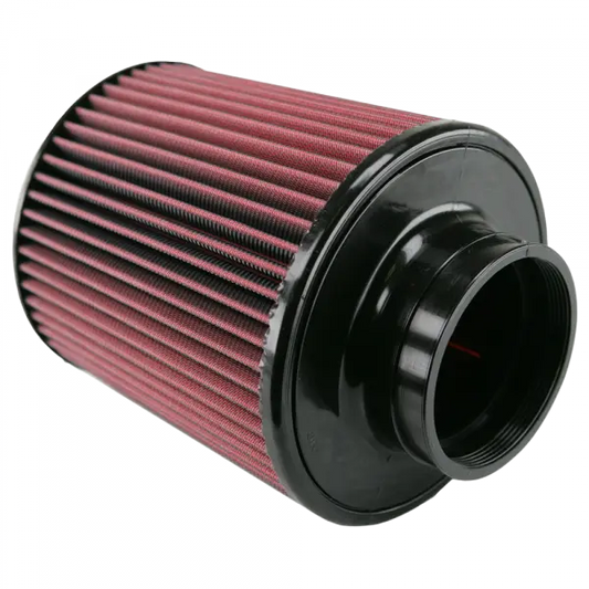 Air Filter for Competitor Intakes AFE XX-90026 Oiled Cotton Cleanable Red S and B view 1