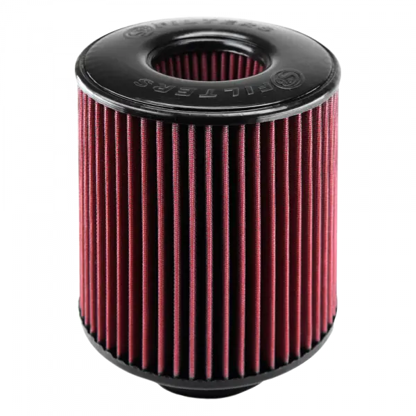 Air Filter for Competitor Intakes AFE XX-90026 Oiled Cotton Cleanable Red S and B view 2