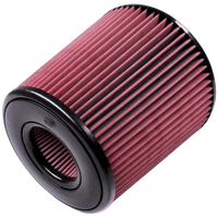 Air Filter for Competitor Intakes AFE XX-90028 Oiled Cotton Cleanable Red S and B view 2