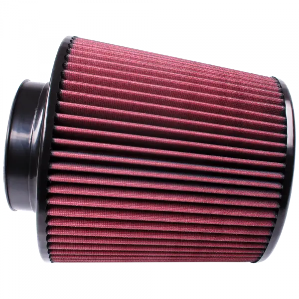 Air Filter for Competitor Intakes AFE XX-90028 Oiled Cotton Cleanable Red S and B view 3