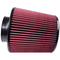 Air Filter for Competitor Intakes AFE XX-90028 Oiled Cotton Cleanable Red S and B view 3