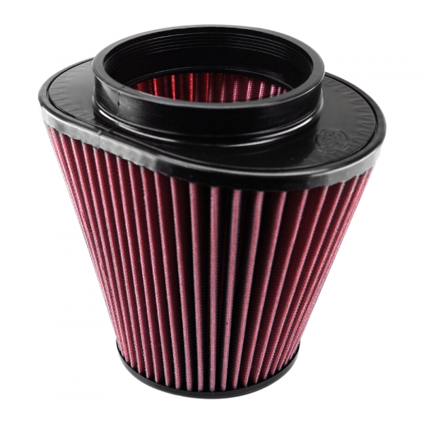 Air Filter for Competitor Intakes AFE XX-90032 Oiled Cotton Cleanable Red S and B view 1