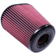 Air Filter for Competitor Intakes AFE XX-90037 Oiled Cotton Cleanable Red S and B view 1