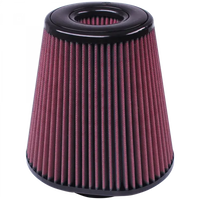 Air Filter for Competitor Intakes AFE XX-90037 Oiled Cotton Cleanable Red S and B view 3