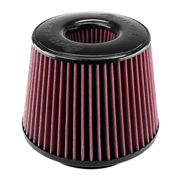 Air Filter for Competitor Intakes AFE XX-90038 Oiled Cotton Cleanable Red S and B view 2