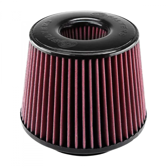 S&B Filters Air Filter for Competitor Intakes AFE XX-90038 Oiled Cotton Cleanable Red CR-90038