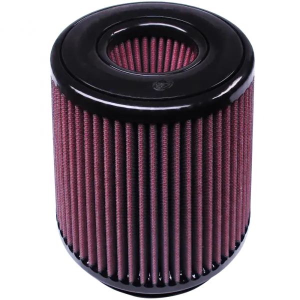 Air Filter for Competitor Intakes AFE XX-91031 Oiled Cotton Cleanable Red S and B view 4