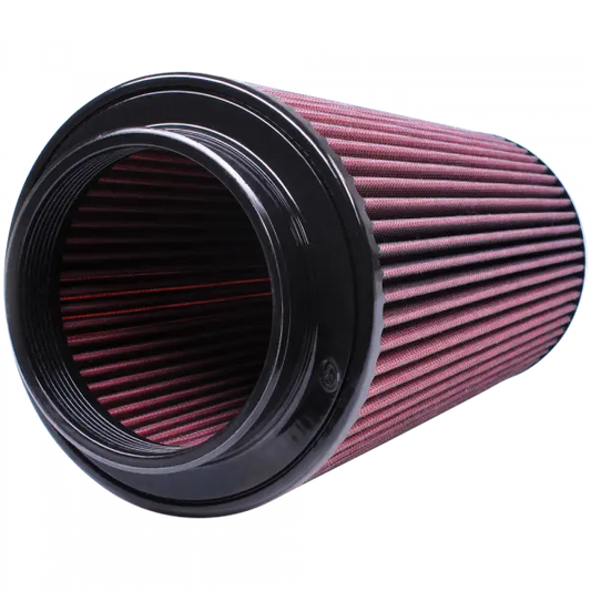 S&B Filters Air Filter for Competitor Intakes AFE XX-91036 Oiled Cotton Cleanable Red CR-91036