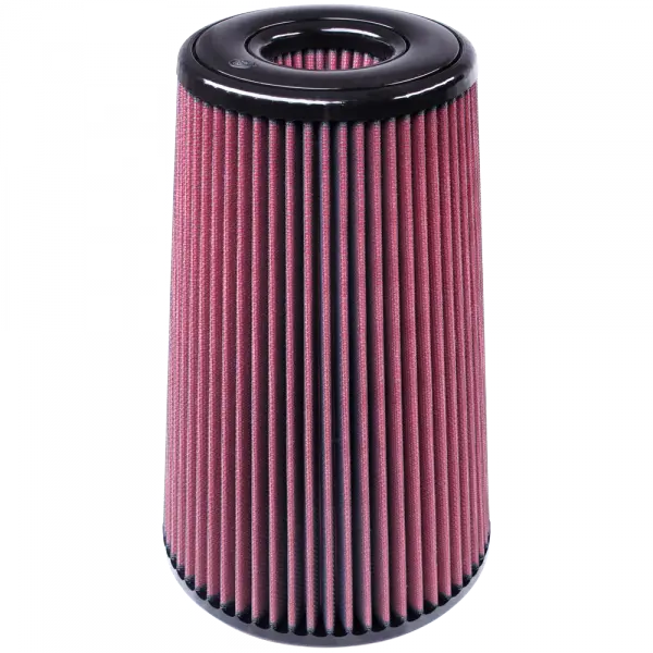 Air Filter for Competitor Intakes AFE XX-91036 Oiled Cotton Cleanable Red S and B view 3