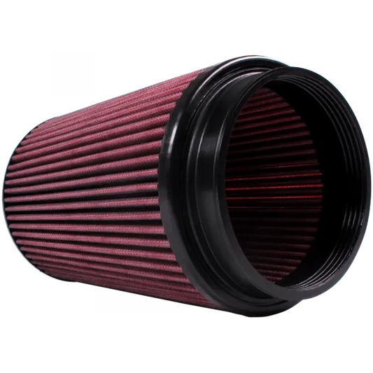 S&B Filters Air Filter for Competitor Intakes AFE XX-91039 Oiled Cotton Cleanable Red CR-91039