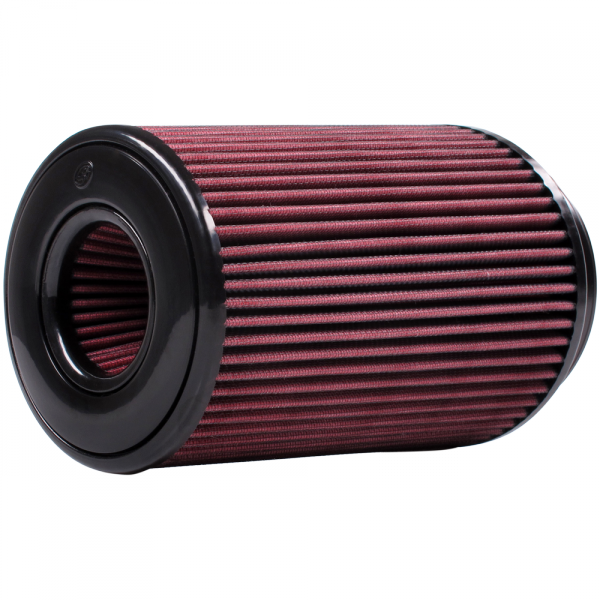 Air Filter for Competitor Intakes AFE XX-91039 Oiled Cotton Cleanable Red S and B view 4