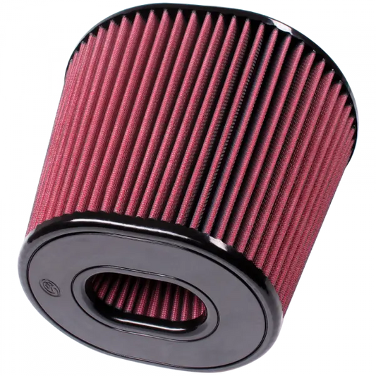 S&B Filters Air Filter for Competitor Intakes AFE XX-91044 Oiled Cotton Cleanable Red CR-91044