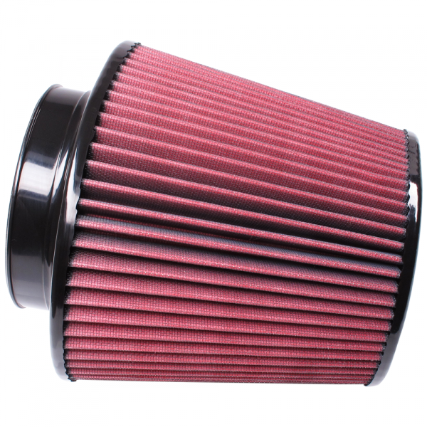 Air Filter for Competitor Intakes AFE XX-91044 Oiled Cotton Cleanable Red S and B view 3