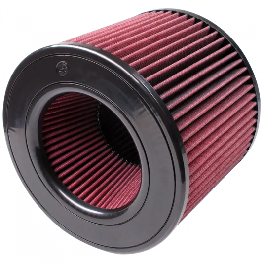 S&B Filters Air Filter for Competitor Intakes AFE XX-91046 Oiled Cotton Cleanable Red CR-91046